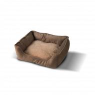 Mand Luxe 50x43x17 cm - Nieuw sinds 09/02/2022 - Merk Euro Pet - Materiaal Kunststof - Vorm Rechthoekig - Kleur Grijs,Zwart