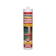 Silicone à peindre blanc 310 ml - Marque Soudal