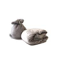 Luxe plaid Sherpa grijs 160x200 cm - Topper - Nieuw sinds 16/01/2020 - Merk DDD - Kleur Grijs