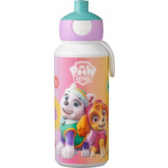 Mepal Drinkfles Kinderen Campus - Pop-Up-Dop - Lekvrij - BPA-vrij - 400ml - Paw Patrol Girls - Merk Mepal - Kleur Meerkleurig - Inhoud 400 ml