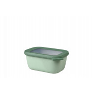 Mepal Vershouddoos Multikom Cirqula - Rechthoekig - 750ml - Polypropyleen - Nordic Sage - Merk Mepal - Materiaal Polypropyleen - Kleur Salie groen