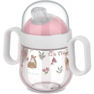 Mepal Drinkbeker Baby  Mio - Antilek - Handvaten - BPA-vrij - 200ml - Kunststof - Fairy Garden - Merk Mepal