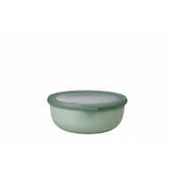 Mepal Vershouddoos Multikom Cirqula - Rond - 1250ml - Polypropyleen - Nordic Sage - Merk Mepal - Kleur Salie groen - Materiaal Polypropyleen