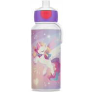Mepal Bouteille pour Enfants Campus - Etanche - Sans BPA - 400ml - Plastique - Unicorn - Marque Mepal - Couleur Violet