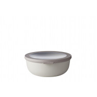 Mepal Vershouddoos Multikom Cirqula - Rond - 1250ml - Polypropyleen - Nordic White - Merk Mepal - Materiaal Polypropyleen - Kleur Wit