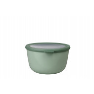 Mepal Vershouddoos Multikom Cirqula - Rond - 2000ml - Polypropyleen - Nordic Sage - Merk Mepal - Materiaal Polypropyleen - Kleur Salie groen