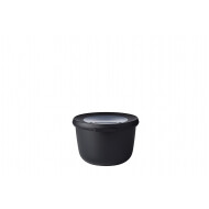 Mepal Vershouddoos Multikom Cirqula - Rond - 500ml - Polypropyleen - Nordic Black - Merk Mepal - Kleur Zwart - Materiaal Polypropyleen
