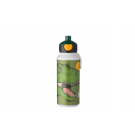 Mepal Drinkfles Kinderen Campus - Pop-Up-Dop - Met Lus - Lekvrij - BPA-vrij - 400ml - Dino - Merk Mepal - Kleur Groen - Inhoud 400 ml
