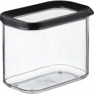 Mepal Boîte de Rangement Modula - Sans BPA - 1000ml - Plastique - Transparent/Noir - Marque Mepal - Couleur Transparant,Noir - Matériel Matière plastique