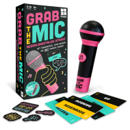 Megableu Grab The Mic - Jeu de Fête Karaoké - À partir de 8 ans - Age à partir de 8 ans