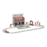 Little Dutch Speelkoffer Racebaan - Hout - Vanaf 18 Maanden - Leeftijd vanaf 18 maanden