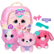 Scruff a Luvs Roze Mystery Knuffel in Draagmand - Vanaf 2 Jaar - Leeftijd vanaf 2 jaar