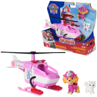 Paw Patrol Sauvetage Incendie Hélicoptère de Skye - Voiture Jouet avec Figurine - À partir de 3 ans - Age à partir de 3 ans