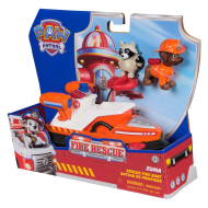 Paw Patrol Sauvetage Incendie Bateau de Secours de Zuma - Voiture Jouet avec Figurine - 3 ans - Age à partir de 3 ans