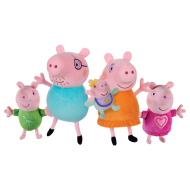 Peppa Pig 5-Pack Pluche - Vanaf 0 Maanden - Leeftijd vanaf 0 maanden