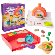 Kinetic Sand Pizza à Écraser Ensemble - À partir de 5 ans - Age à partir de 5 ans