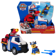 Paw Patrol Sauvetage Incendie Voiture de Police Chase - Voiture Jouet avec Figurine - 3 ans - Age à partir de 3 ans
