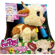 FurReal Maggie de Koe - Interactieve Knuffel - Vanaf 4 Jaar - Leeftijd vanaf 4 jaar