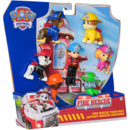 Paw Patrol Sauvetage Incendie Set de Figurines - 7 Personnages à Collectionner - À partir de 3 ans - Age à partir de 3 ans