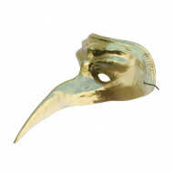 Venetiaans Masker Goud - Merk Partyline