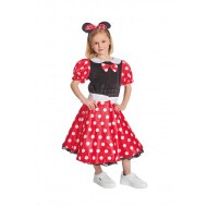 Jurk Minny Mouse - Maat 140 - Merk Partyline - Leeftijd vanaf 10 jaar - Maat 140 - Geslacht Meisje