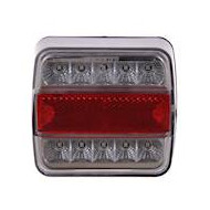 Feu arrière 4 fonctions LED 12V - Surmatelas - Marque Euro Car - Type de lumière Led
