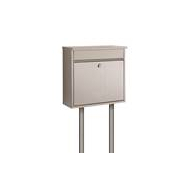Practo Garden Boîte aux Lettres Atlanta - Inox - Marque Practo Garden - Couleur Inox