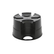 Practo Garden Socle en Plastique pour Tonneaux PRN120 et PRN210 - Noir - Marque Practo Garden - Contenu Nvt - Matériel Matière plastique - Couleur Noir