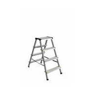 Escalo Escabeau Steppy - 2x4 Marches - Aluminium - Marque Escalo - Nombre de marches 2x4