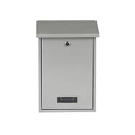 Practo Garden Boîte aux Lettres Dublin - Gris Argent - Marque Practo Garden - Couleur Gris Argenté