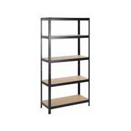Practo Home Étagère Heavy Duty - 5 Tablettes - 175kg - 180x90x40cm - Zwart - Marque Practo Home