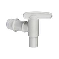 Practo Garden Robinet pour Tonneaux PM PQ PS - Plastique - Blanc - Marque Practo Garden - Contenu Nvt - Matériel Matière plastique - Couleur Blanc