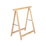 Practo Tools Tréteau en Bois Pin Massif - 75,5x73,5cm - Ultra Robuste - Charge 400kg - Marque Practo Tools