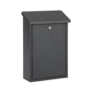 Practo Garden Boîte aux Lettres Halifax - Noir Mat - Marque Practo Garden - Couleur Noir Mat