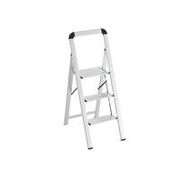 Escalo Escabeau Ultraslim - 3 Marches - Aluminium - Marque Escalo - Nombre de marches 3