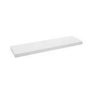 Practo Home Tablette Murale - 3,8x90x23,5cm - Blanche Brillante - Marque Practo Home - Type de matériel de stockage Etagère murale - Couleur Blanc