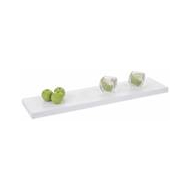 Practo Home Tablette Murale - 3,8x90x23,5cm - Blanc - Marque Practo Home - Couleur Blanc - Type de matériel de stockage Etagère murale