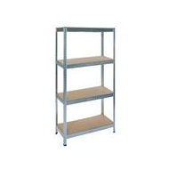 Practo Home Étagère Heavy Duty - 4 Tablettes - 175kg - 150x75x30cm - Marque Practo Home