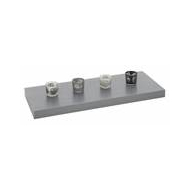 Practo Home Tablette Murale - 3,8x60x23,5cm - Gris - Marque Practo Home - Type de matériel de stockage Etagère murale - Couleur Gris