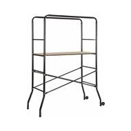 Escalo Échafaudage Hobby Quickwork avec Plateforme Réglable - 1,90m - Acier Noir - Marque Escalo - Nombre de marches N/a