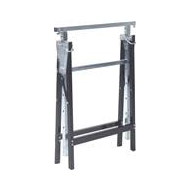 Practo Tools Tréteau Métallique Réglable - 80 à 130cm - Charge Max 200kg - Marque Practo Tools