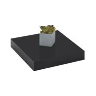 Practo Home Tablette Murale - 3,8x23x23,5cm - Noir - Marque Practo Home - Couleur Noir - Type de matériel de stockage Etagère murale