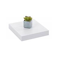 Practo Home Tablette Murale - 3,8x23x23,5cm - Blanc - Marque Practo Home - Couleur Blanc - Type de matériel de stockage Etagère murale