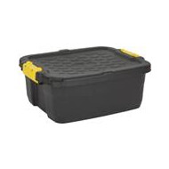 Practo Home Boîte de Rangement Heavy Duty avec Couvercle - 20x50x40cm - 24L - Marque Practo Home - Options Avec couvercle - Contenu 24 L - Matériel Matière plastique