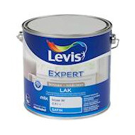 Lak regular satin mix 2,5 L wit - Merk Levis