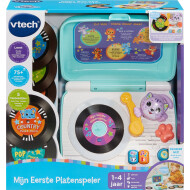 Vtech Mijn Eerste Platenspeler - Nederlandstalig - Met Geluid - 1-4 Jaar - Merk Vtech