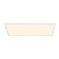 Nordlux Harlow Plafondlamp - Dimbaar - 60x30x2,3cm - Kunststof - Wit - Merk Nordlux - Aantal lichtpunten 1 - Fitting Nvt - Type lamp Geïntegreerde LED - Materiaal Kunststof