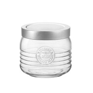 Bormioli Rocco Officina Pot de Conservation - 0,75L - Ø11cm - Verre - Marque Rocco Bormioli - Couleur Transparant - Matériel Verre - Contenu 750 ml