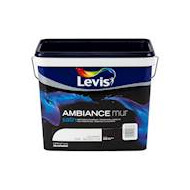 Ambiance mur satin leliewit 5 L - Merk Levis - Glansgraad Mat - Geschikt voor Muur- en plafondverf,Binnen - Verfbasis Watergedragen - Inhoud 5 L - Toepassing Glasvezel,Plafond,Muur - Afwasbaar Ja