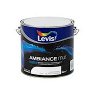 Ambiance mur satin marmerwit 2,5 L - Merk Levis - Inhoud 2,5 L - Toepassing Muur - Geschikt voor Keuken,Badkamer,Binnen - Verfbasis Watergedragen - Afwasbaar Ja - Glansgraad Mat